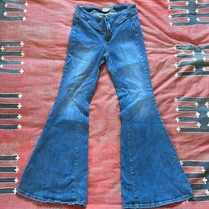 Super Flare Free People Bell Bottoms